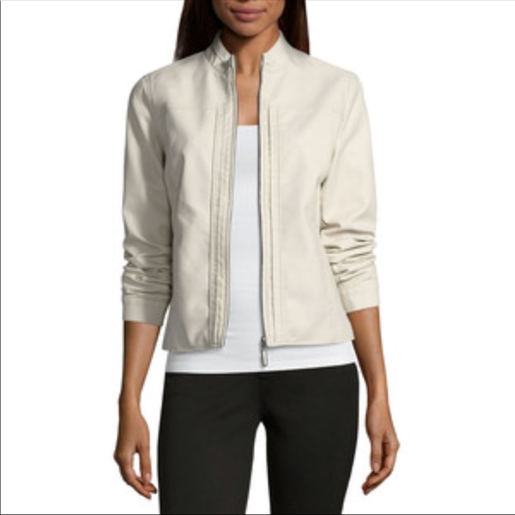 a.n.a Jackets & Blazers - NWOT A.N.A Faux Leather Moto Jacket